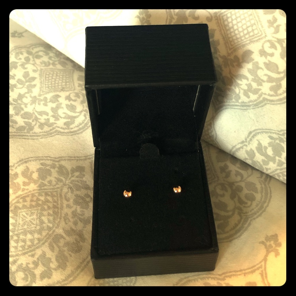 tiny ball stud earrings